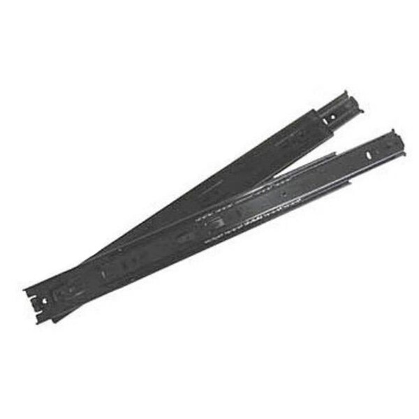 Dendesigns Knape & Vogt 18 In. Full Extension With Overtravel Ball Bearing Slide - Black DE2585303 - main